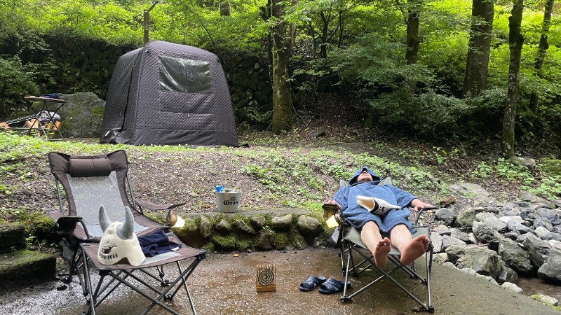 ふぁんさんさんの檜原村カフェ併設 ひのはらふじくらキャンプ場のサ活写真