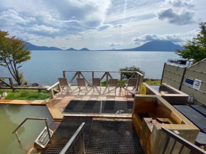 温泉道楽/食道楽/飲道楽NYさんの湖畔の宿支笏湖 丸駒温泉旅館のサ活写真