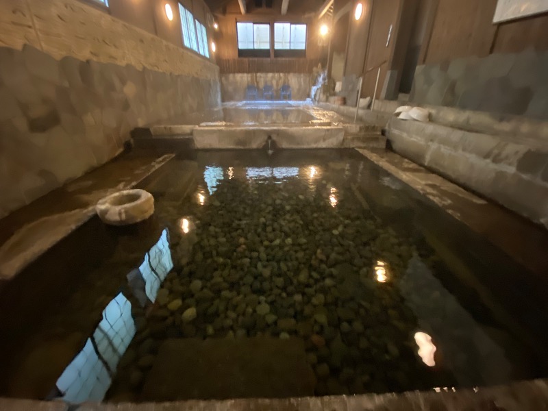 温泉道楽/食道楽/飲道楽NYさんの川底温泉 螢川荘のサ活写真