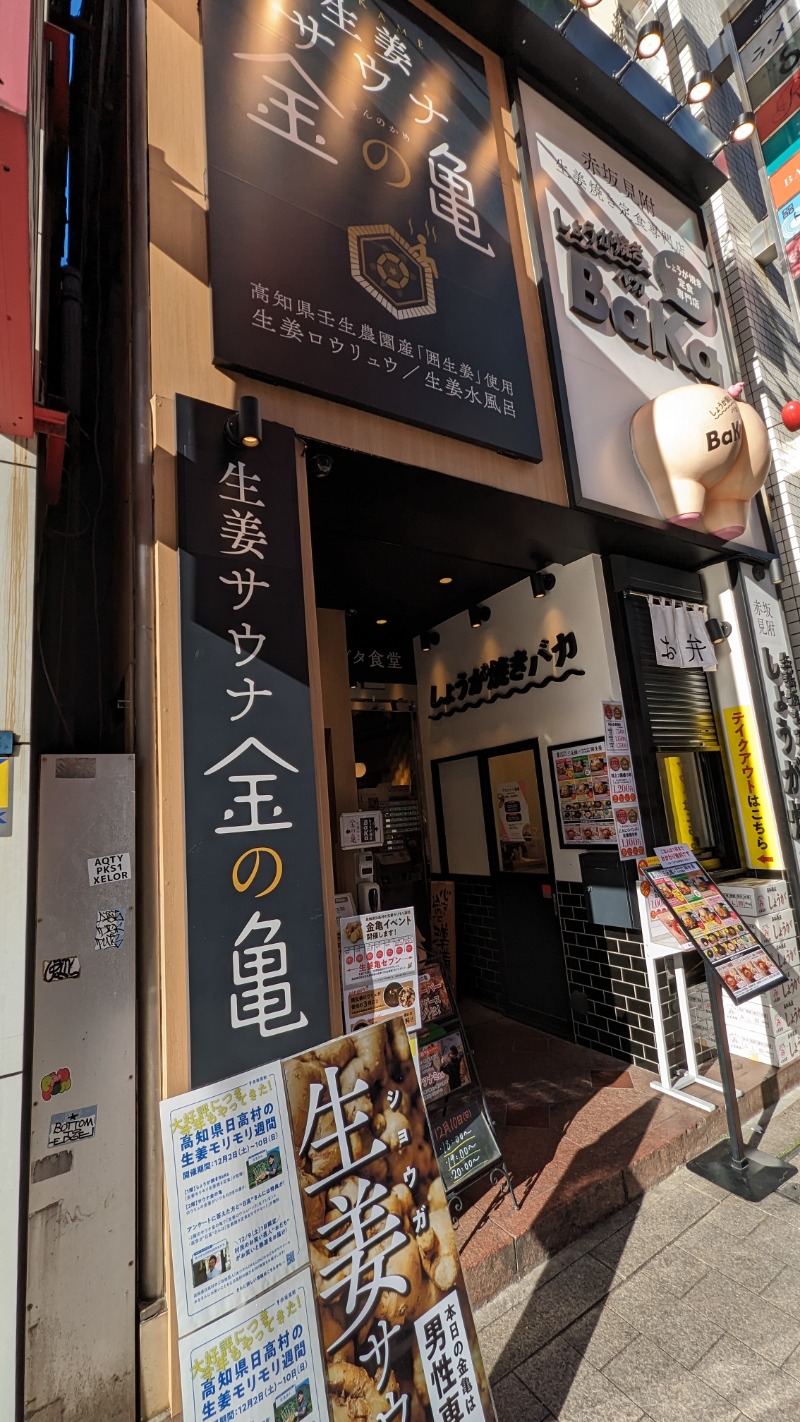 keさんの生姜サウナ 金の亀のサ活写真