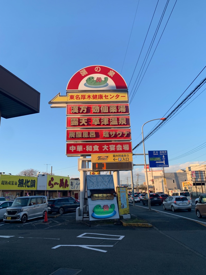 だみょさんの湯の泉 東名厚木健康センターのサ活写真