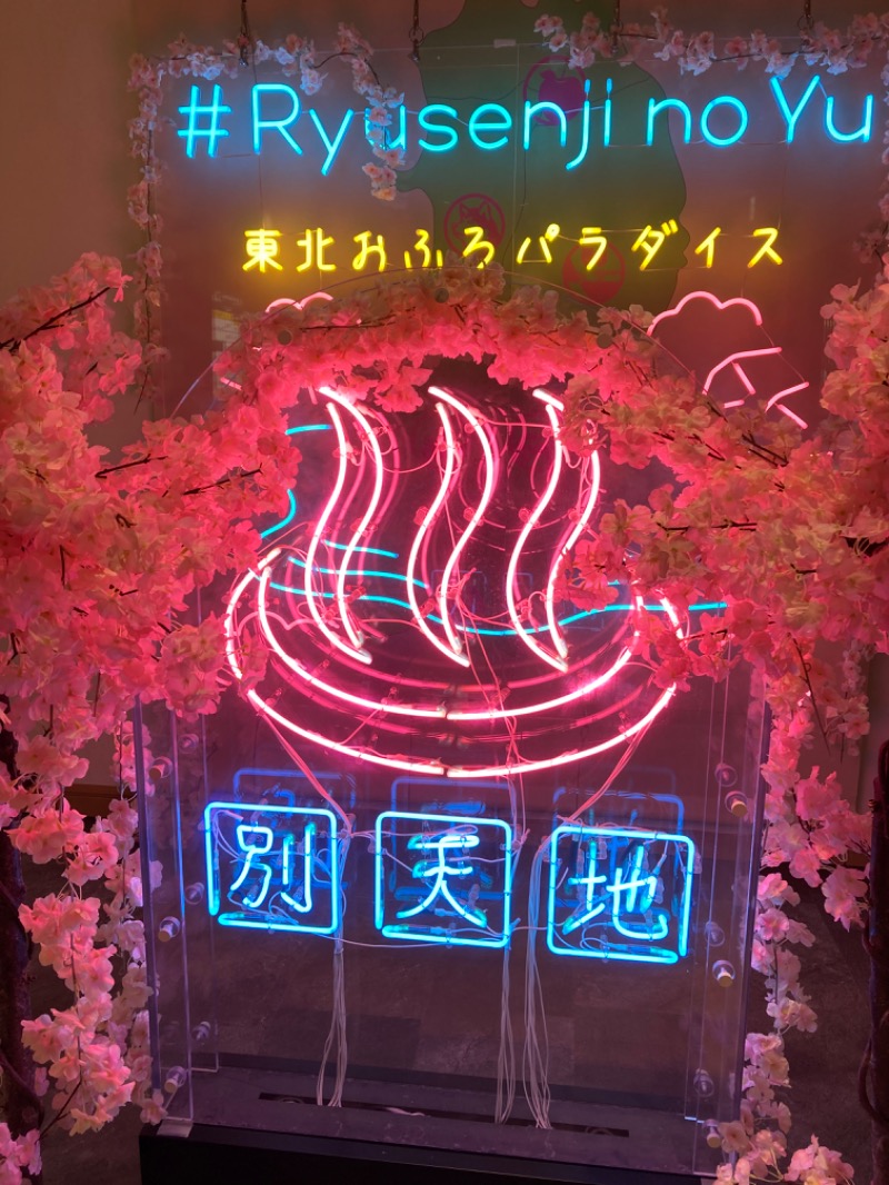 かつひささんのスパメッツァ 仙台 竜泉寺の湯のサ活写真