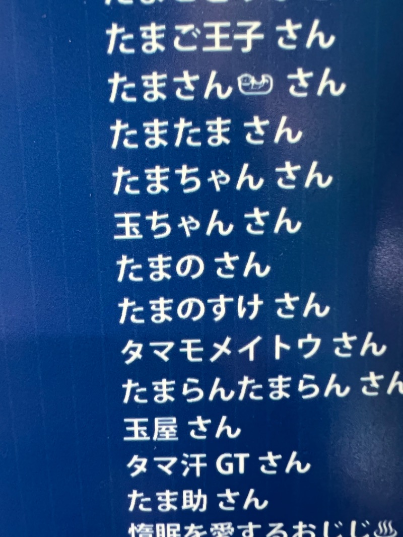 たまのさんの湯乃泉 草加健康センターのサ活写真