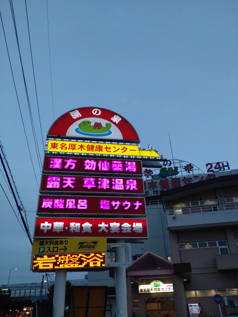 シングルバンビさんの湯の泉 東名厚木健康センターのサ活写真