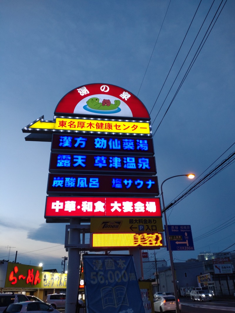 シングルバンビさんの湯の泉 東名厚木健康センターのサ活写真