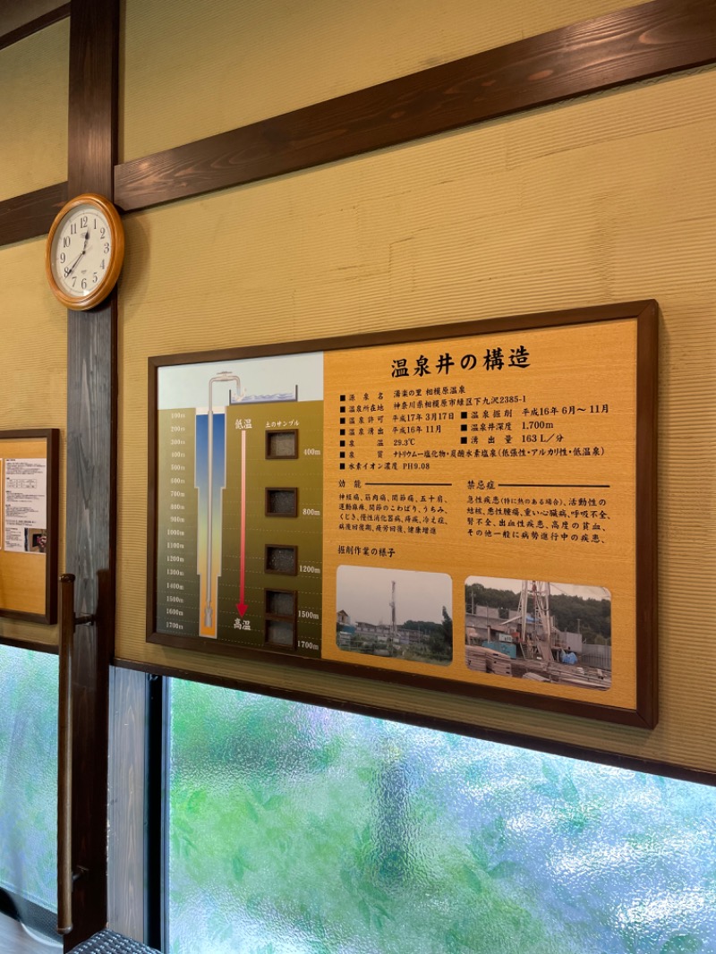 虫親父さんの相模・下九沢温泉 湯楽の里のサ活写真