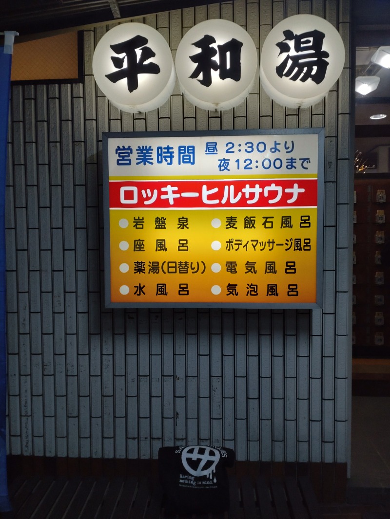 ShibaShin@Saunaさんの平和湯のサ活写真