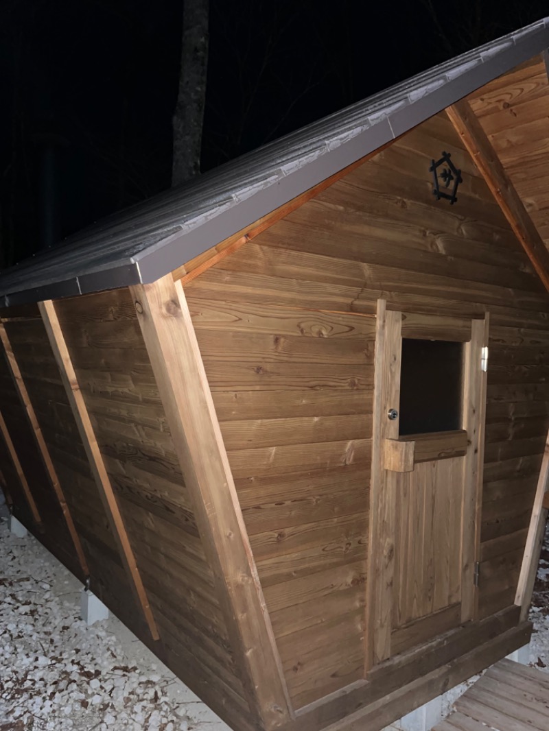 ゆーやさんのFOX&CRANE Cabin【TSURUI Sauna&Cabins】のサ活写真