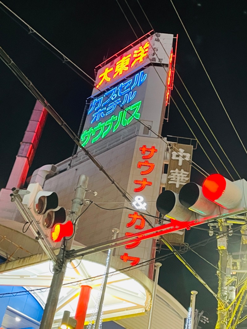 もあなのぱぱさんのサウナ&スパ カプセルホテル 大東洋のサ活写真