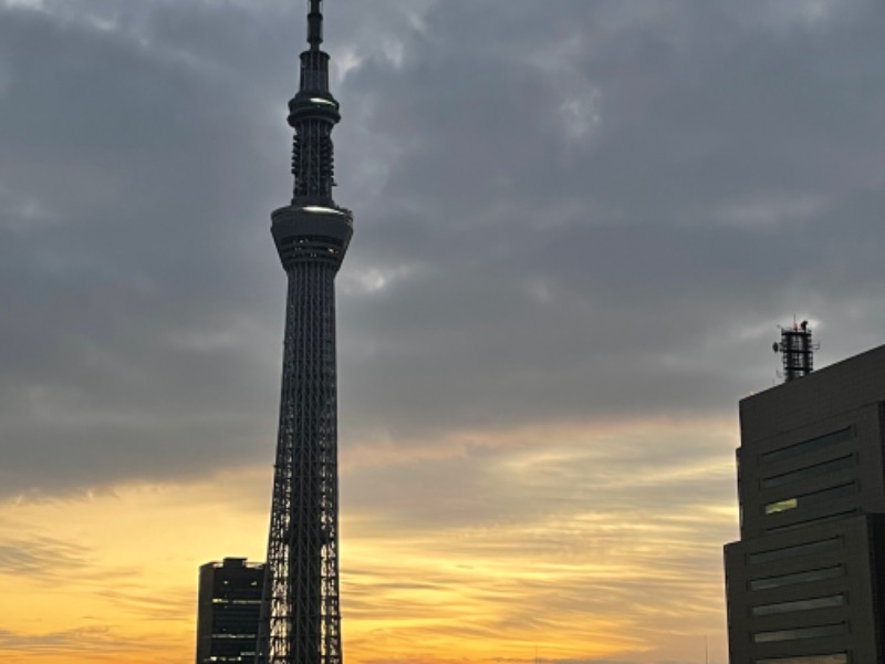 サウナさんぺい@全国の温浴施設探訪さんの展望大浴場あさひ湯ドーミーインEXPRESS浅草のサ活写真