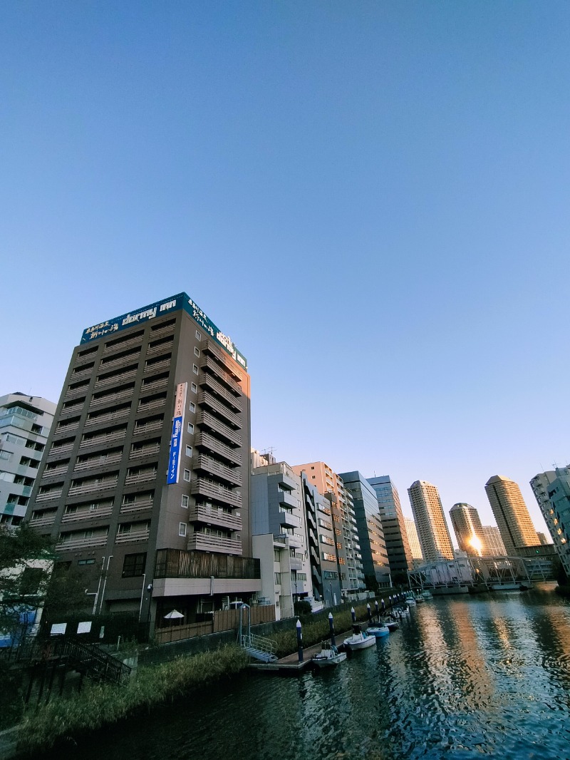 サウナに一直線さんの亀島川温泉 新川の湯 ドーミーイン東京八丁堀のサ活写真
