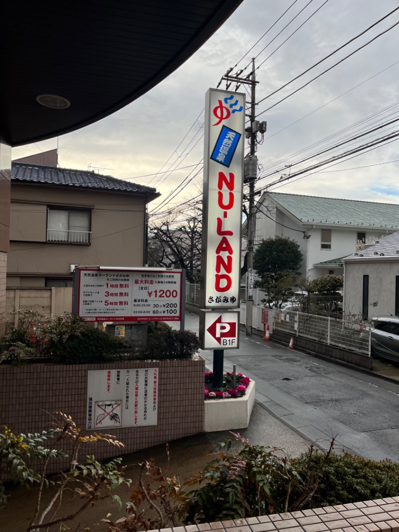 あいさんの天然温泉ヌーランドさがみ湯のサ活写真