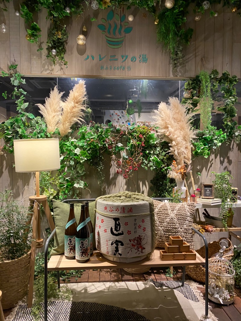 ひげダルマ夫人さんのおふろcafé ハレニワの湯のサ活写真