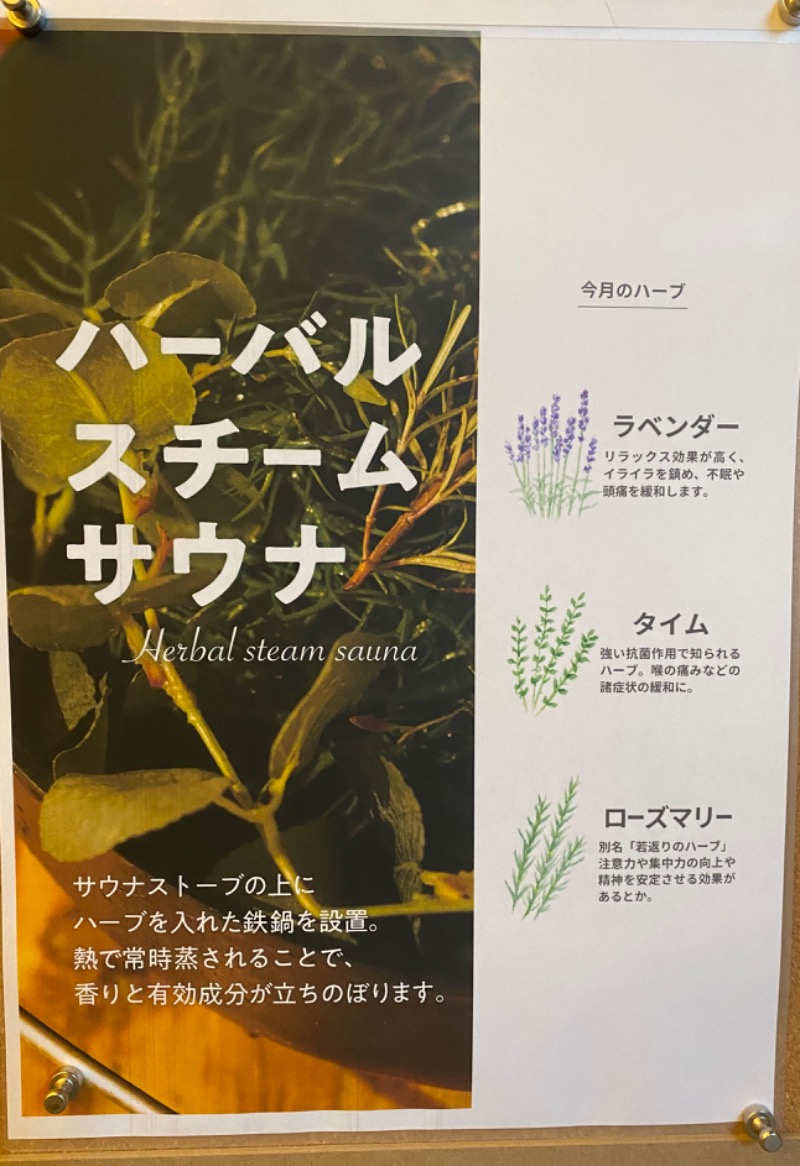 ひげダルマ夫人さんのおふろcafé ハレニワの湯のサ活写真