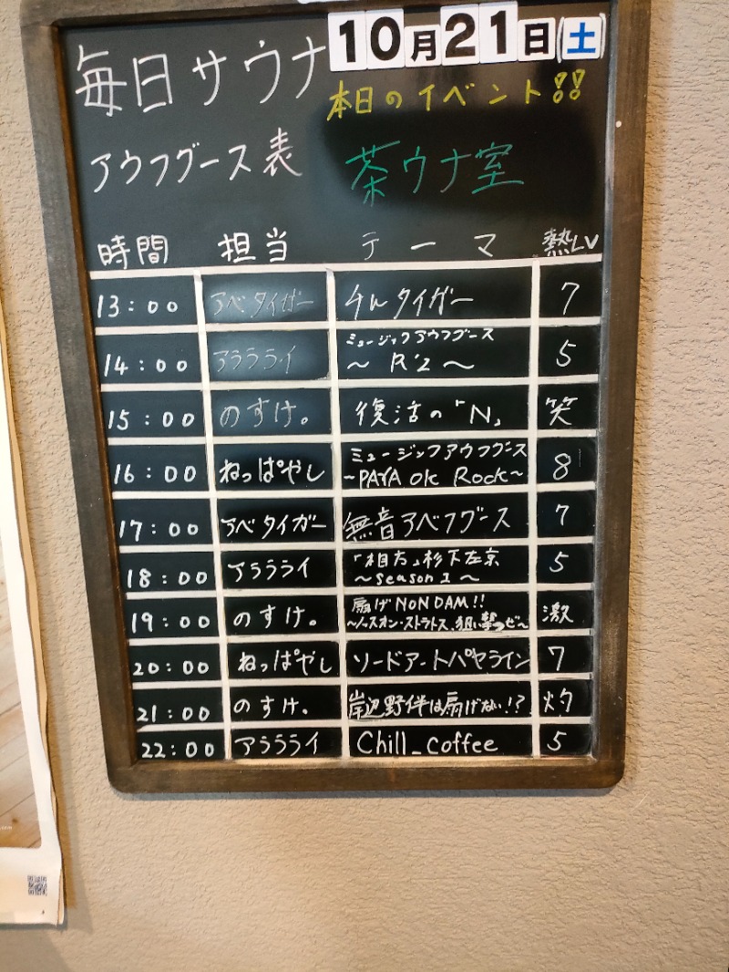 のぶさんの毎日サウナ 前橋本店のサ活写真