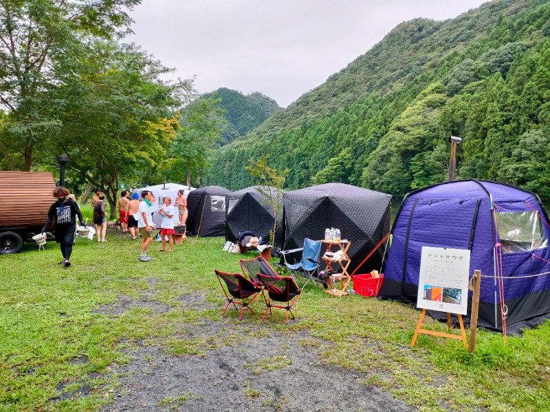 のぶさんのNATURE BASE DAIGO サウナでととのう夏の大子町のサ活写真