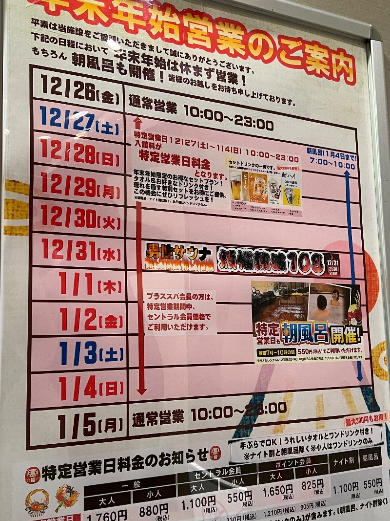 ザキオカさんのTHE SPA 西新井のサ活写真