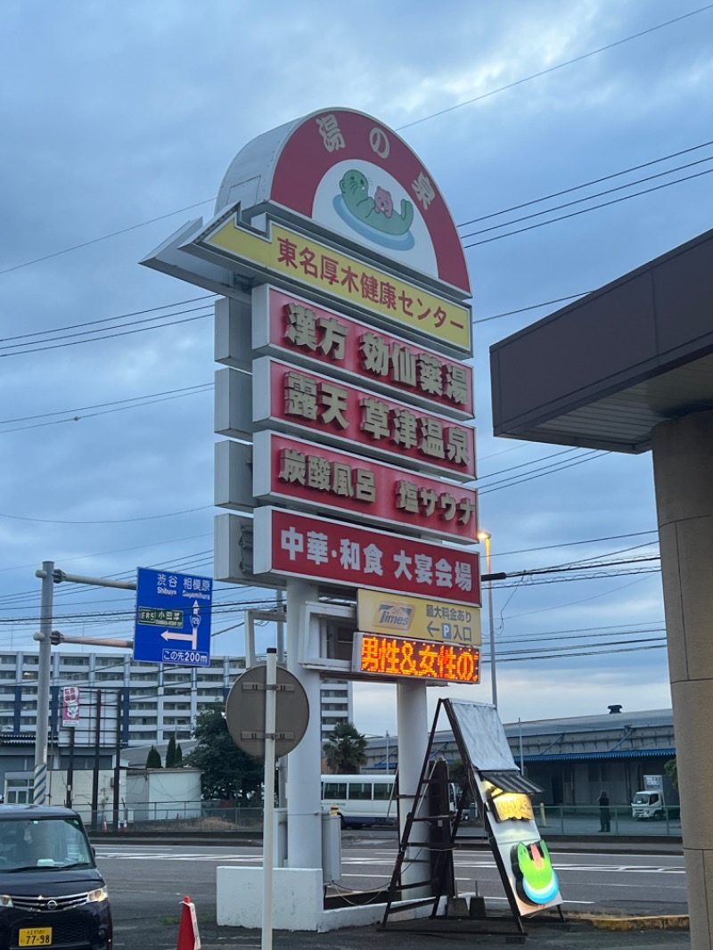 ザキオカさんの湯の泉 東名厚木健康センターのサ活写真