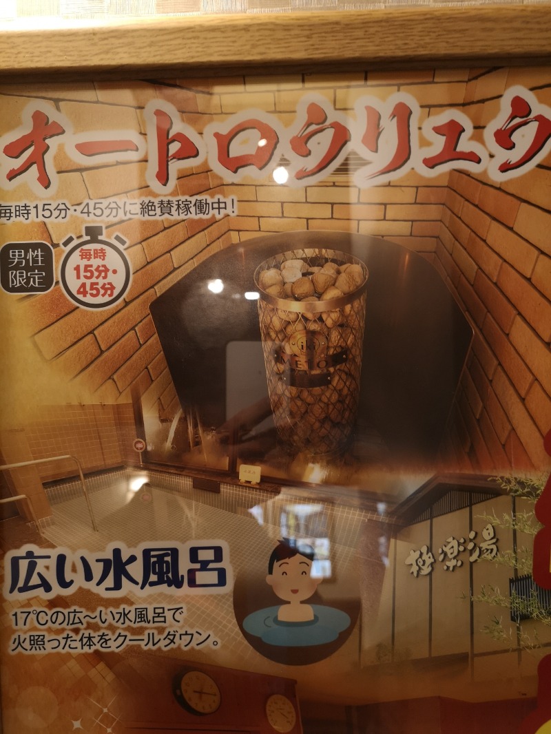 Big Townさんの極楽湯 多摩センター店のサ活写真