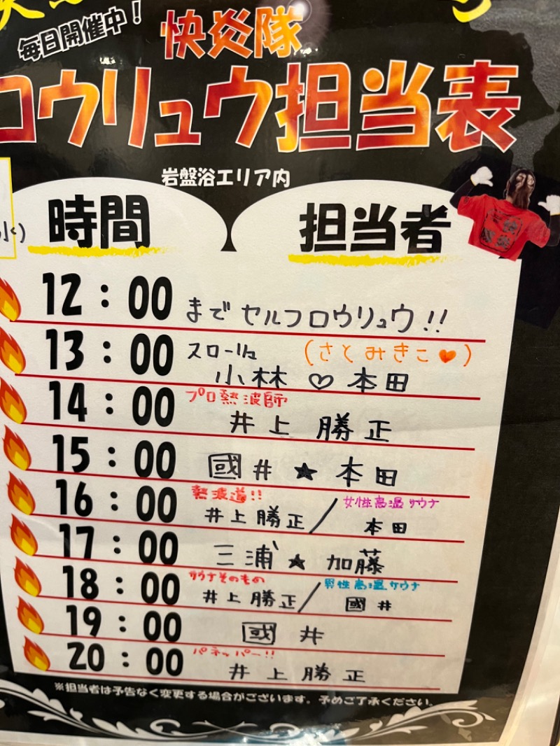 アミノレッドさんの天然温泉 平和島のサ活写真