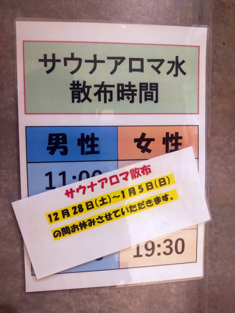 ろうこさんの湯のさと ちくま 白鳥園のサ活写真