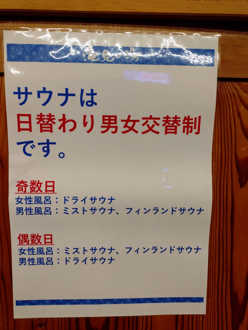 ろうこさんの南相木温泉 滝見の湯のサ活写真