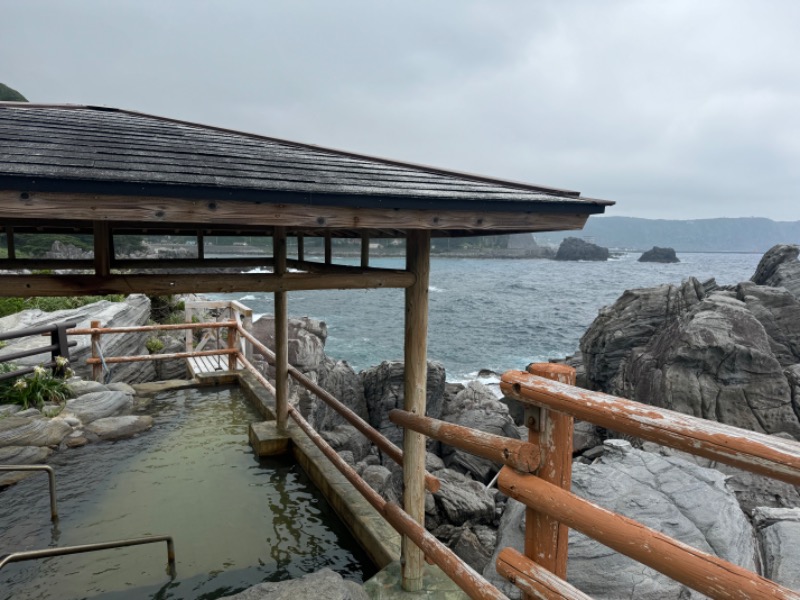 黒猫のうるるさんの神津島温泉保養センターのサ活写真