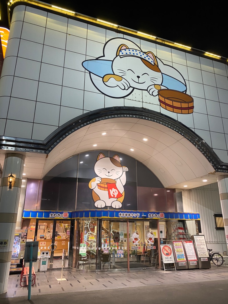 サ人さんの東京健康ランド まねきの湯のサ活写真