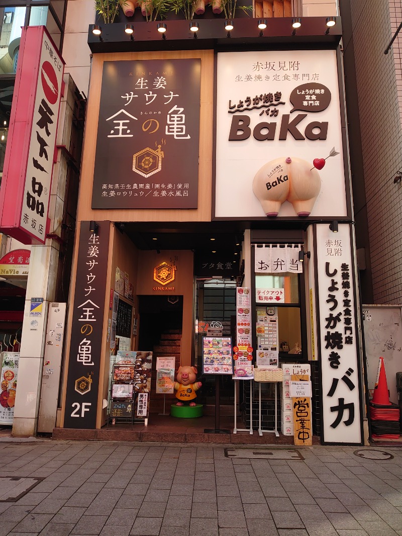 ようちゃんさんの生姜サウナ 金の亀のサ活写真