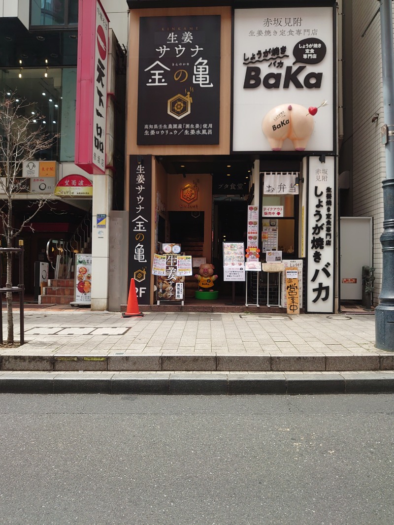 ようちゃんさんの生姜サウナ 金の亀のサ活写真