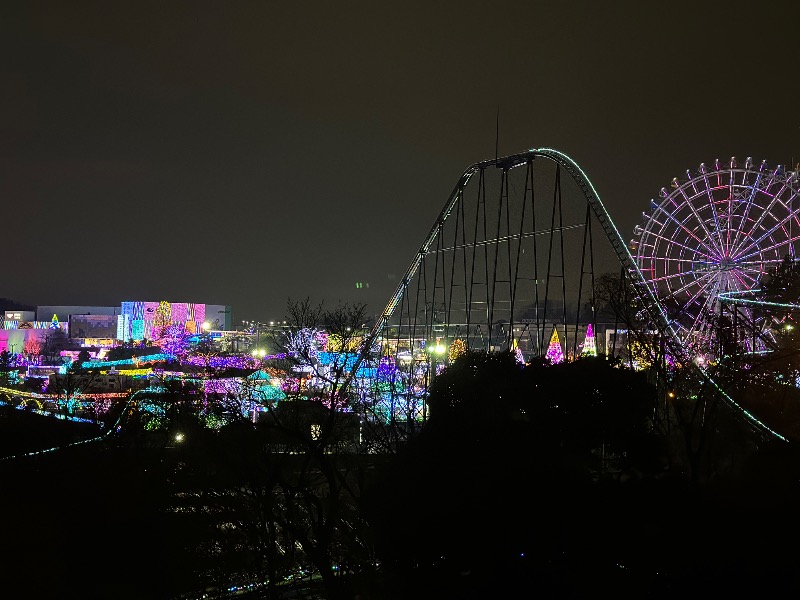 マスクマンさんのよみうりランド眺望温泉 花景の湯のサ活写真