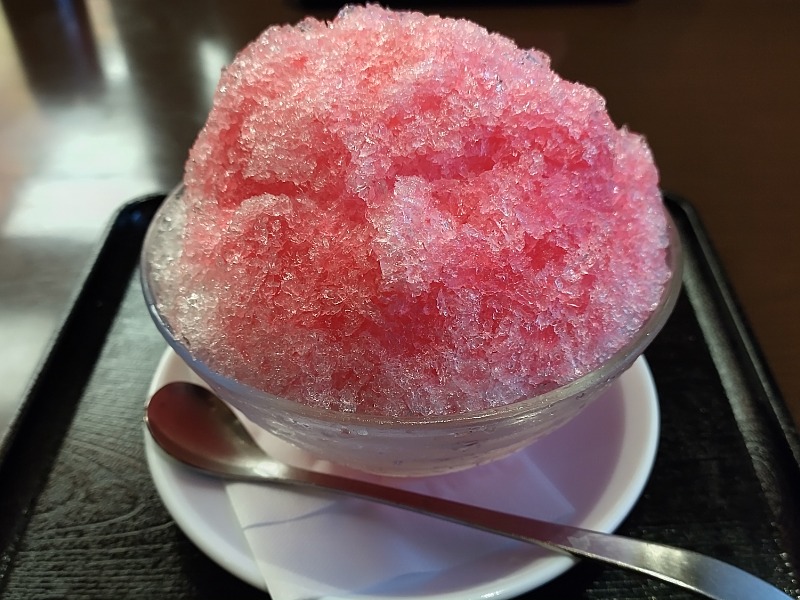 かき氷いちご