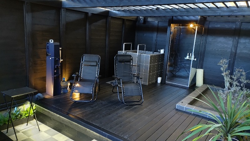 まっくさんのプライベート駅サウナ ととの場のサ活写真