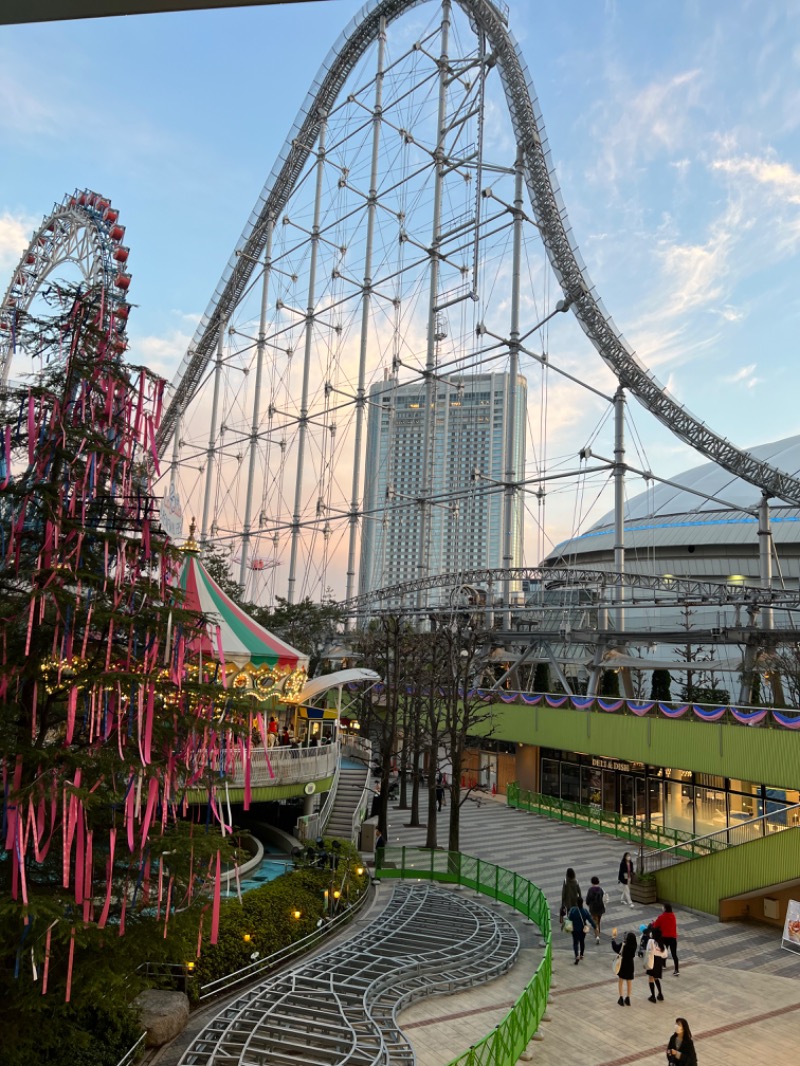 チキンライシュンさんの東京ドーム天然温泉 Spa LaQua(スパ ラクーア)のサ活写真