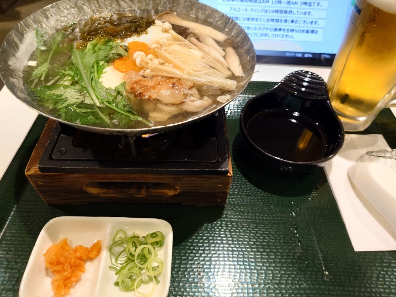 りきあさんの神戸サウナ&スパのサ活写真