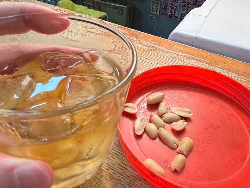 赤星🍺からのトリス🥃