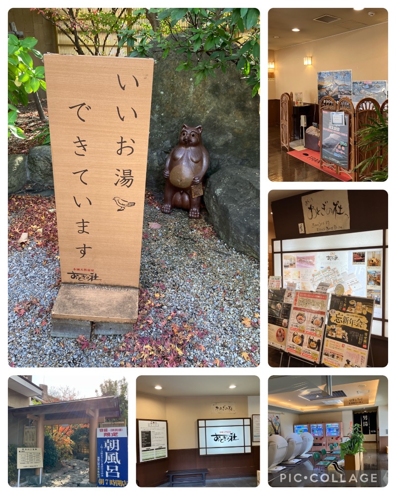 ミントちんさんの天然温泉おとぎの杜のサ活写真