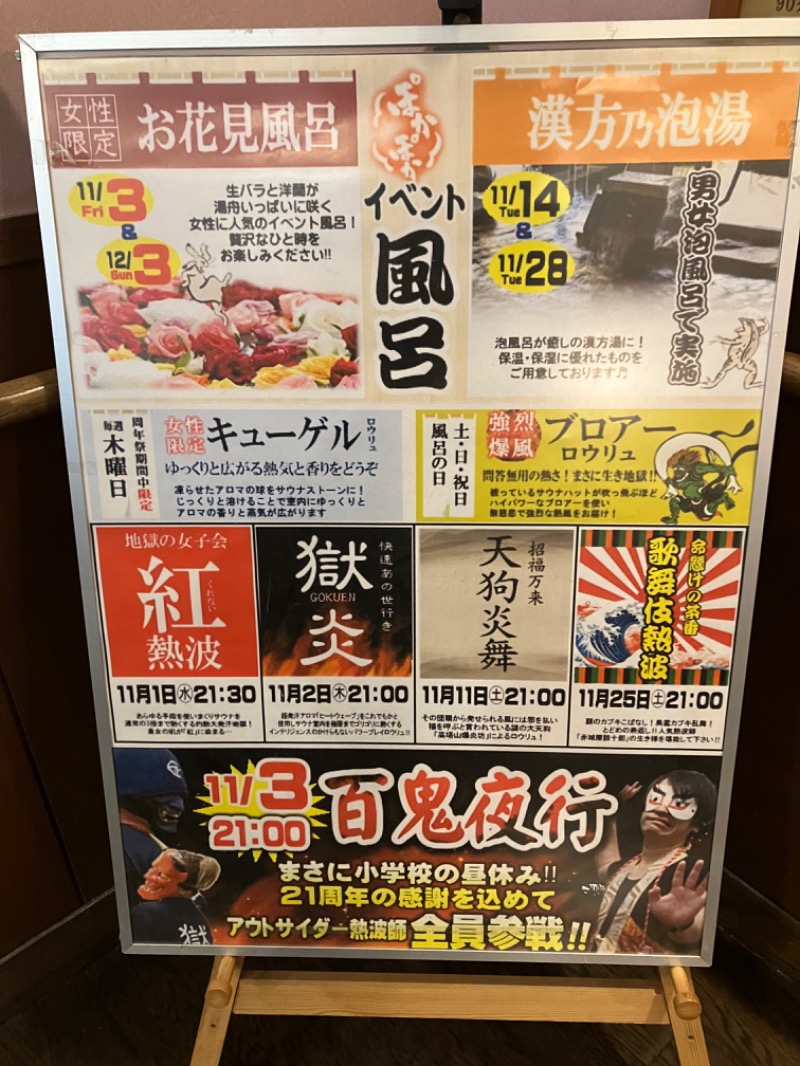 ミントちんさんの天然温泉おとぎの杜のサ活写真