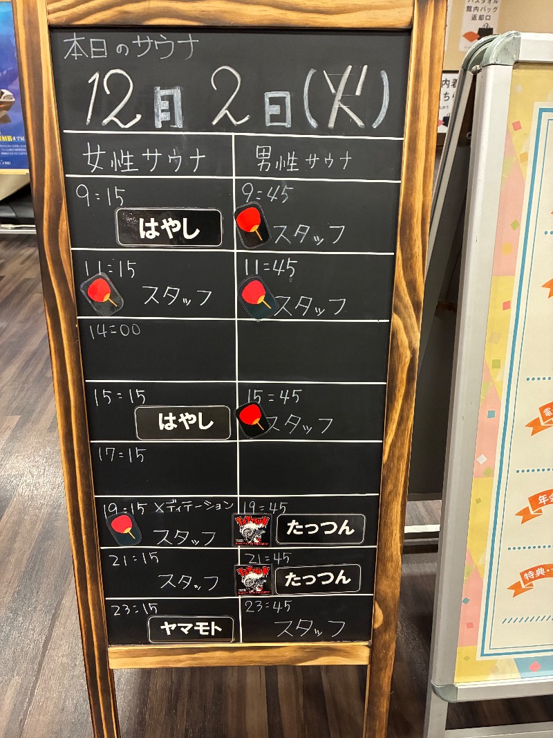 純さんのコロナの湯 豊川店 (ホテルキャッスルイン豊川)のサ活写真