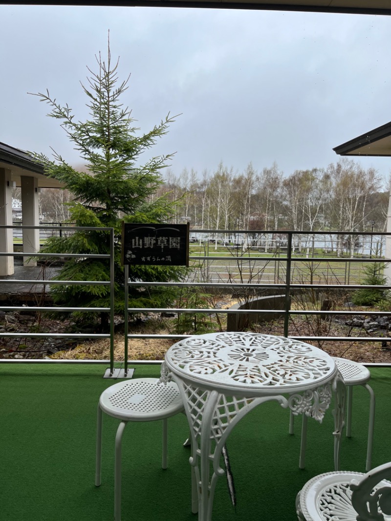 汗　びちゃ男さんの白樺湖温泉すずらんの湯のサ活写真