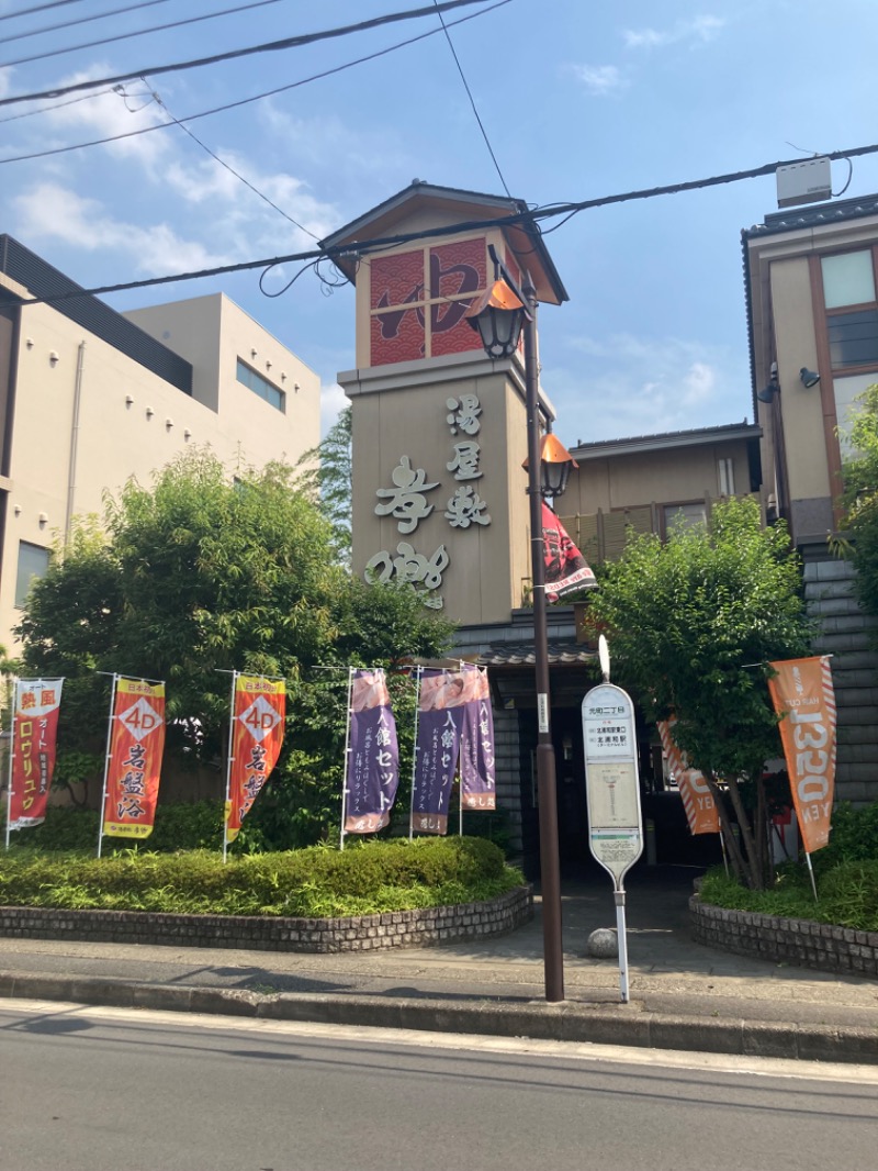 すえぞう⚾️🏈🎭🍜🍺♨️さんの湯屋敷孝楽のサ活写真