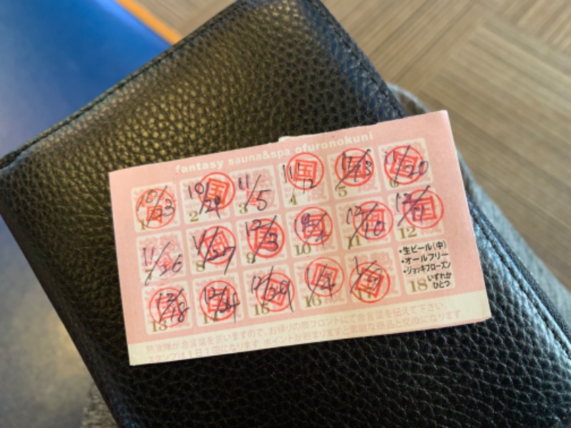 かとちんさんのファンタジーサウナ&スパおふろの国のサ活写真