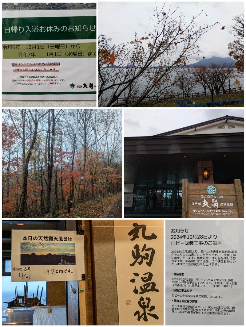 焼き鳥つくねパンさんの湖畔の宿支笏湖 丸駒温泉旅館のサ活写真