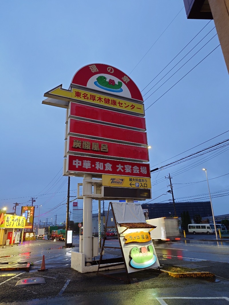 ふみさんの湯乃泉 東名厚木健康センターのサ活写真