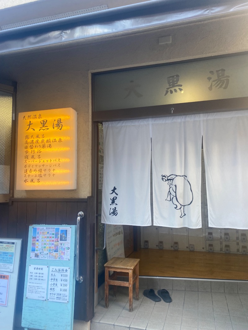 みんみんさんの押上温泉 大黒湯のサ活写真