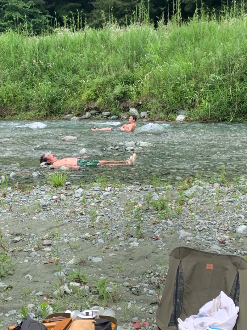 ふぁじーさんの松田町寄 中津川河川敷のサ活写真