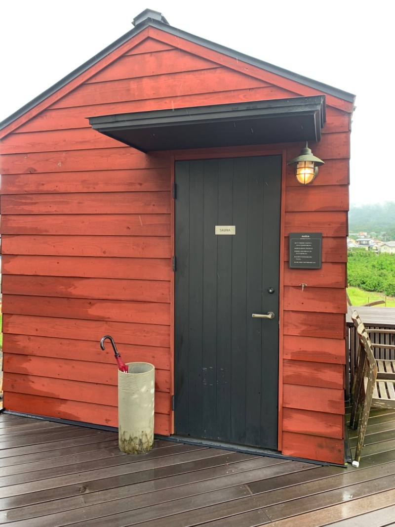 サウナッパさんの白のMINKA 空に浮かぶサウナ小屋のサ活写真