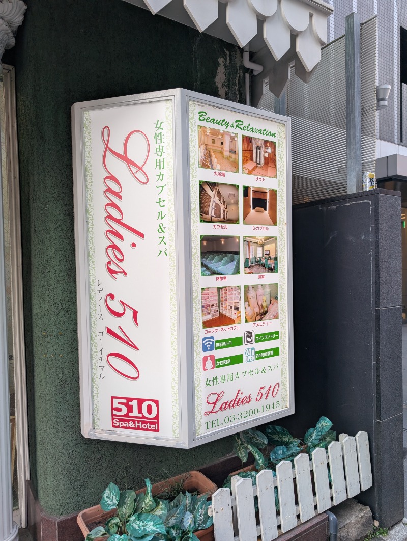 ひろさんのレディースサウナ510のサ活写真