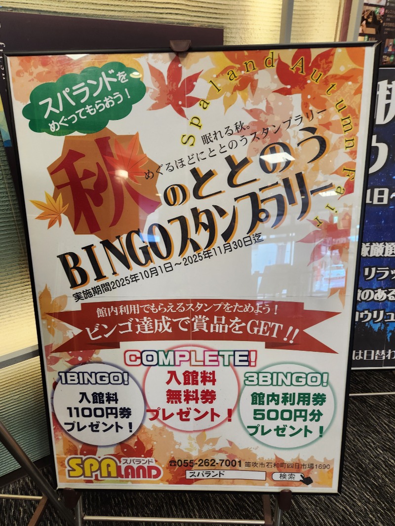 メーテルさんのスパランド ホテル内藤のサ活写真