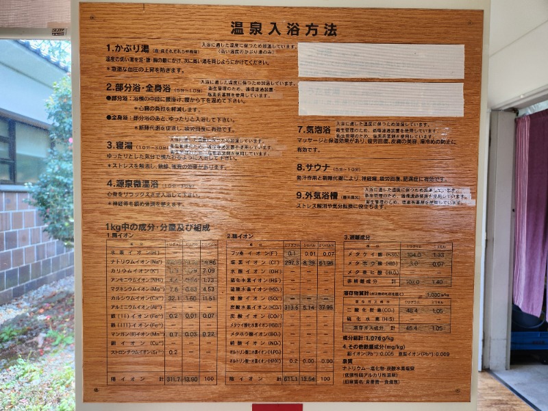 メーテルさんのまほらの湯のサ活写真